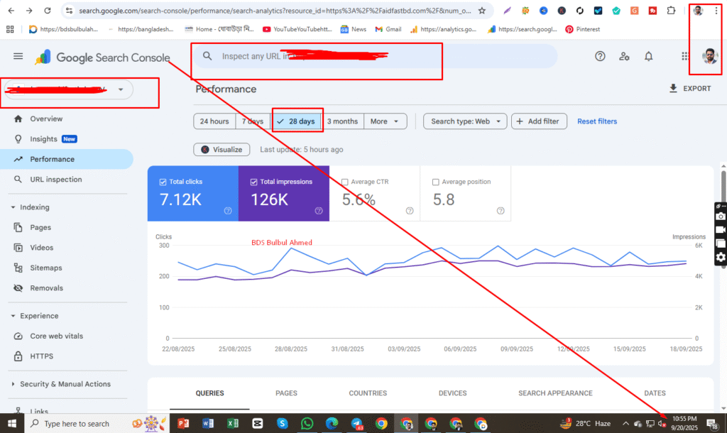 SEO Success result