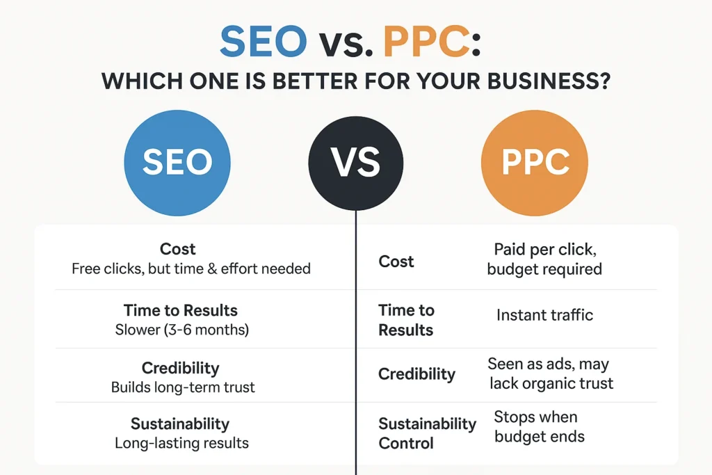 SEO vs. PPC in 2025
