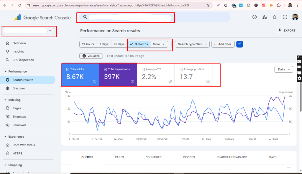 SEO Growth Case Study: Scaling to 397K Impressions & 8.67K Clicks