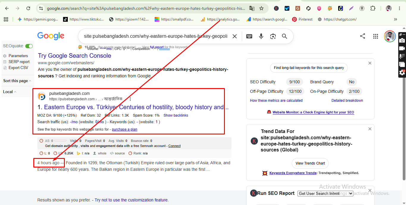 Google Instant Indexing Hack